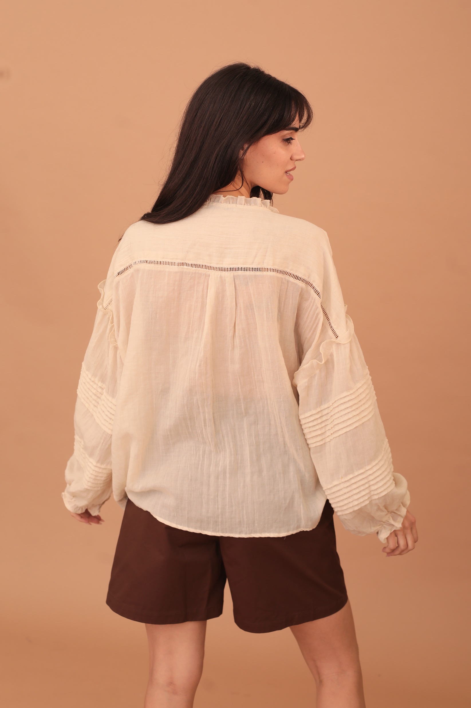 BONNIE LINEN BLOUSE - Image 2