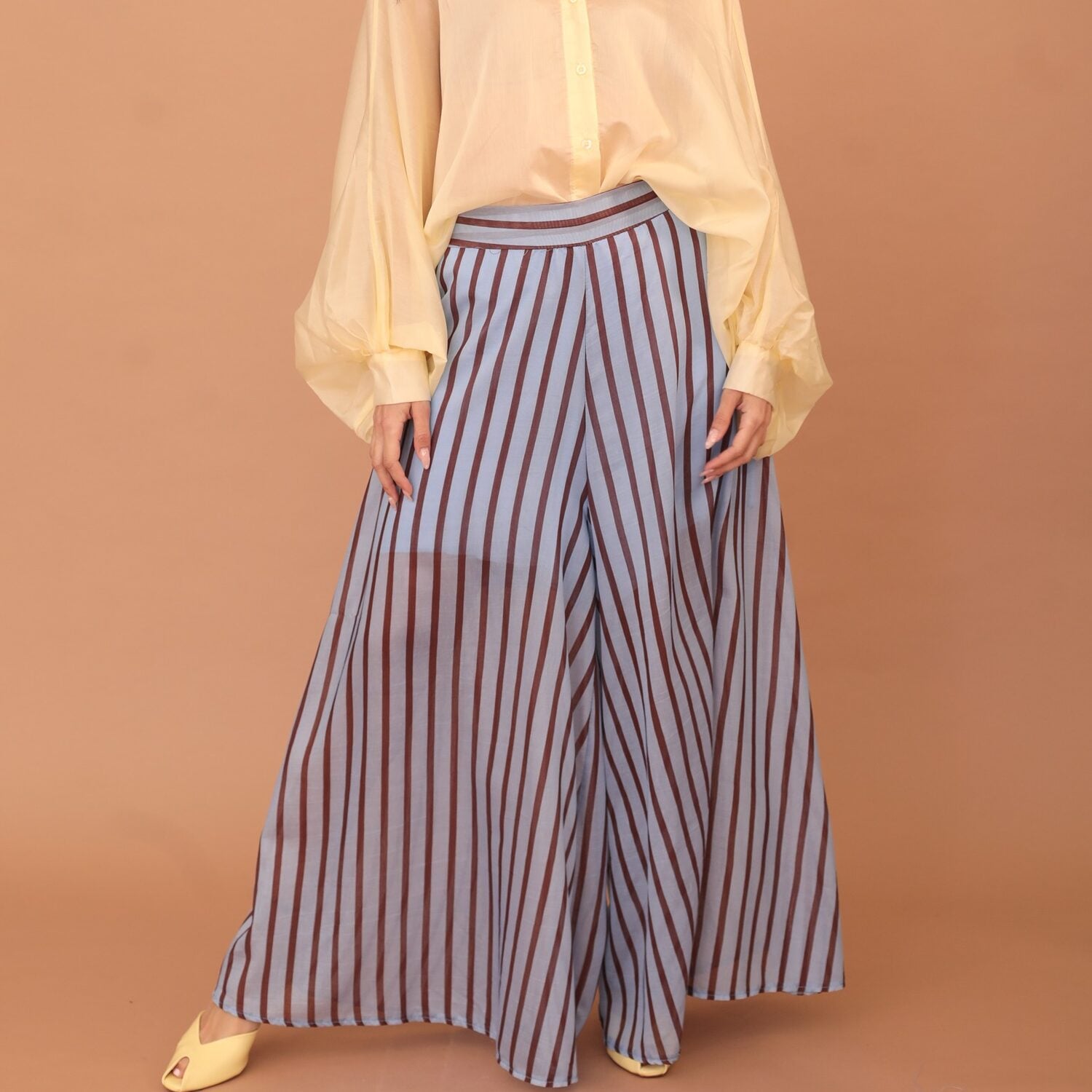 SCARLET STRIPED PANTS