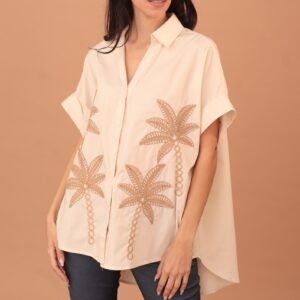 AVERIE PALM CONTRAST SHIRT