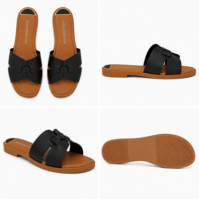 IMARA FLATS - BLACK - Image 2