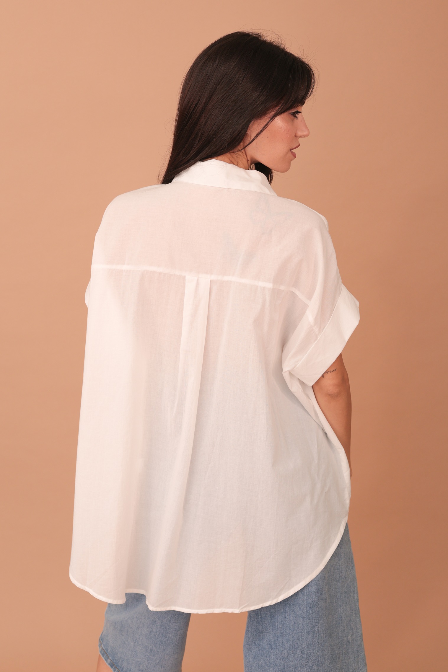CALLIOPE PALM TREE MONOCHROME SHIRT - Image 2