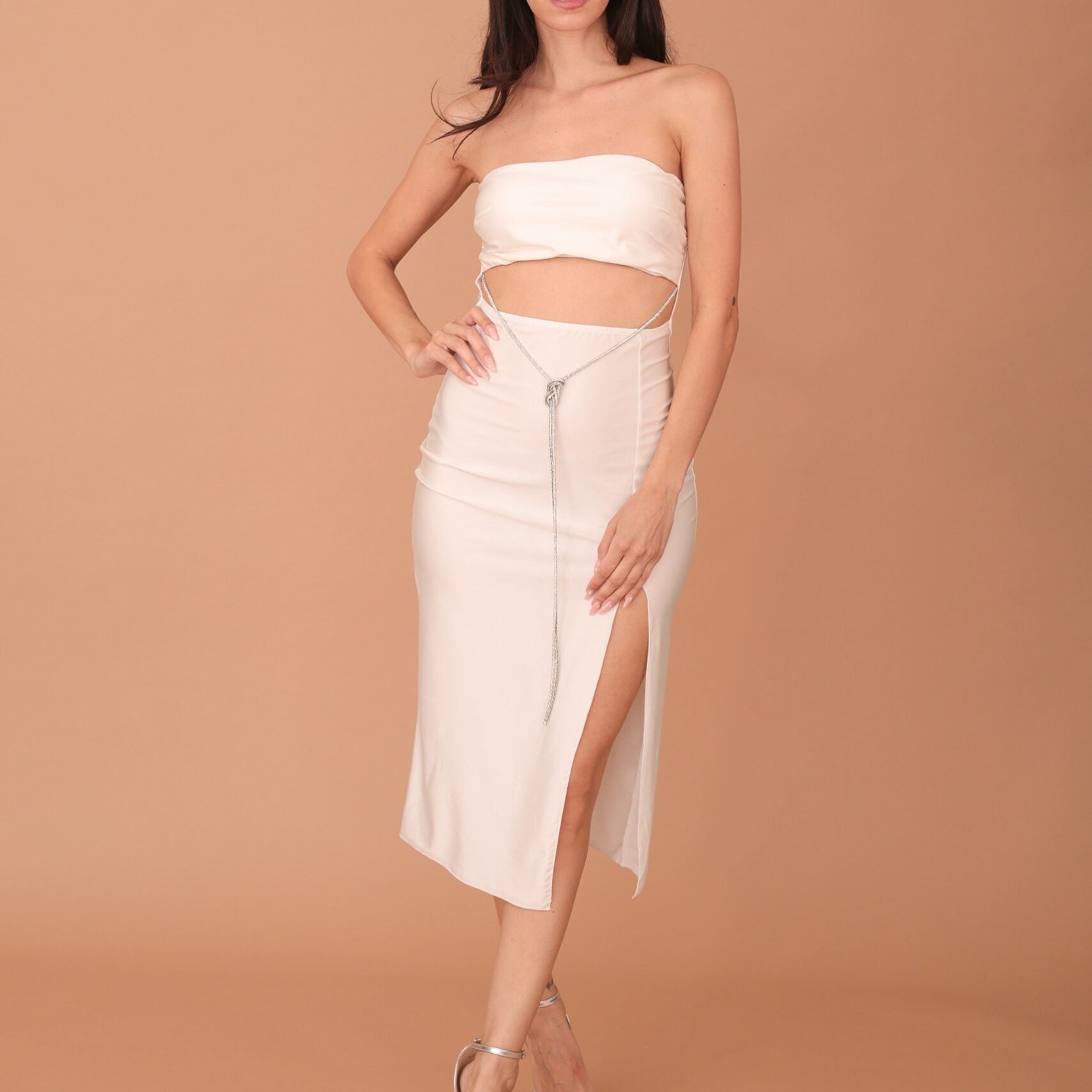 SELENE DRESS - WHITE
