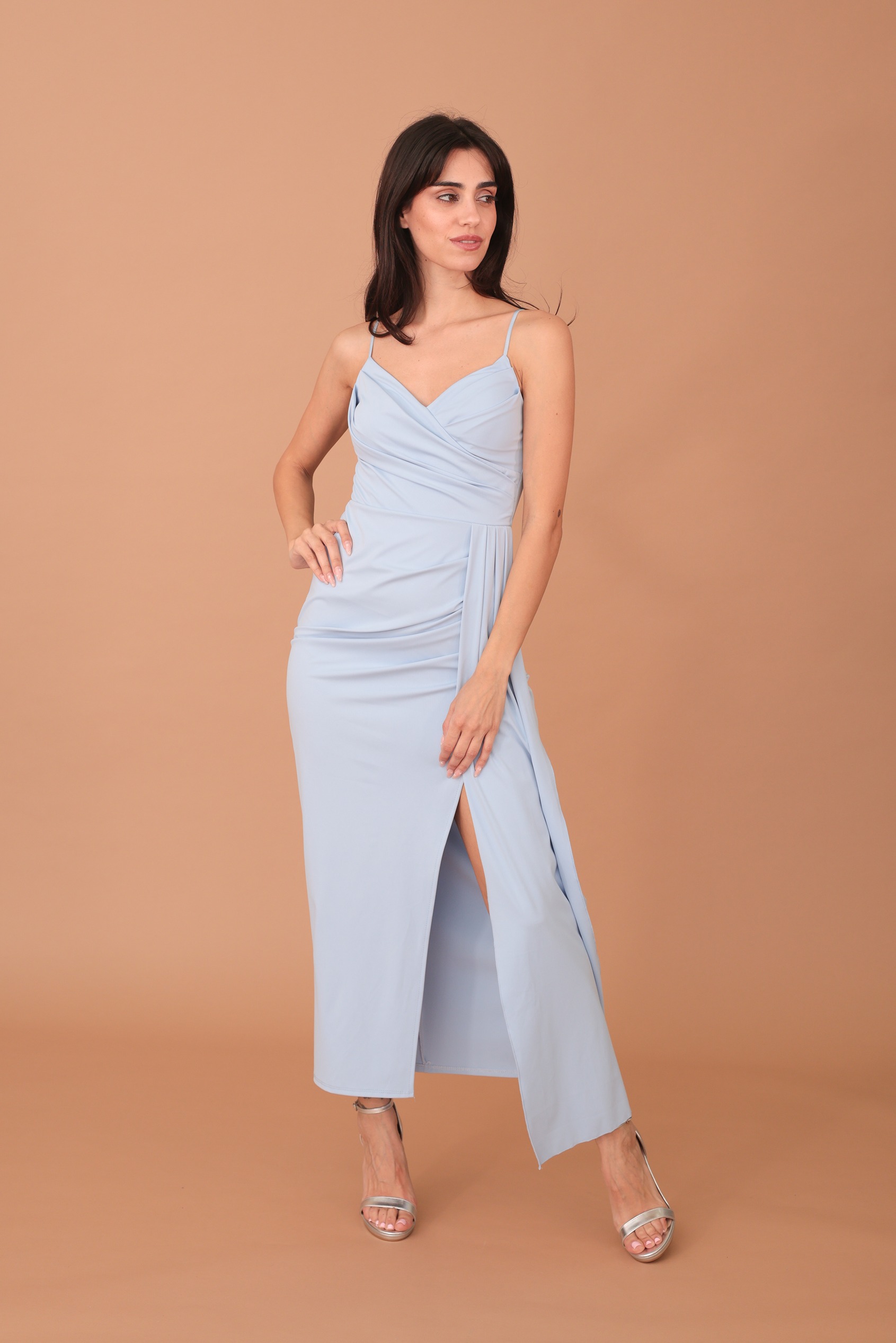 NYRA DRESS - SKY BLUE - Image 3