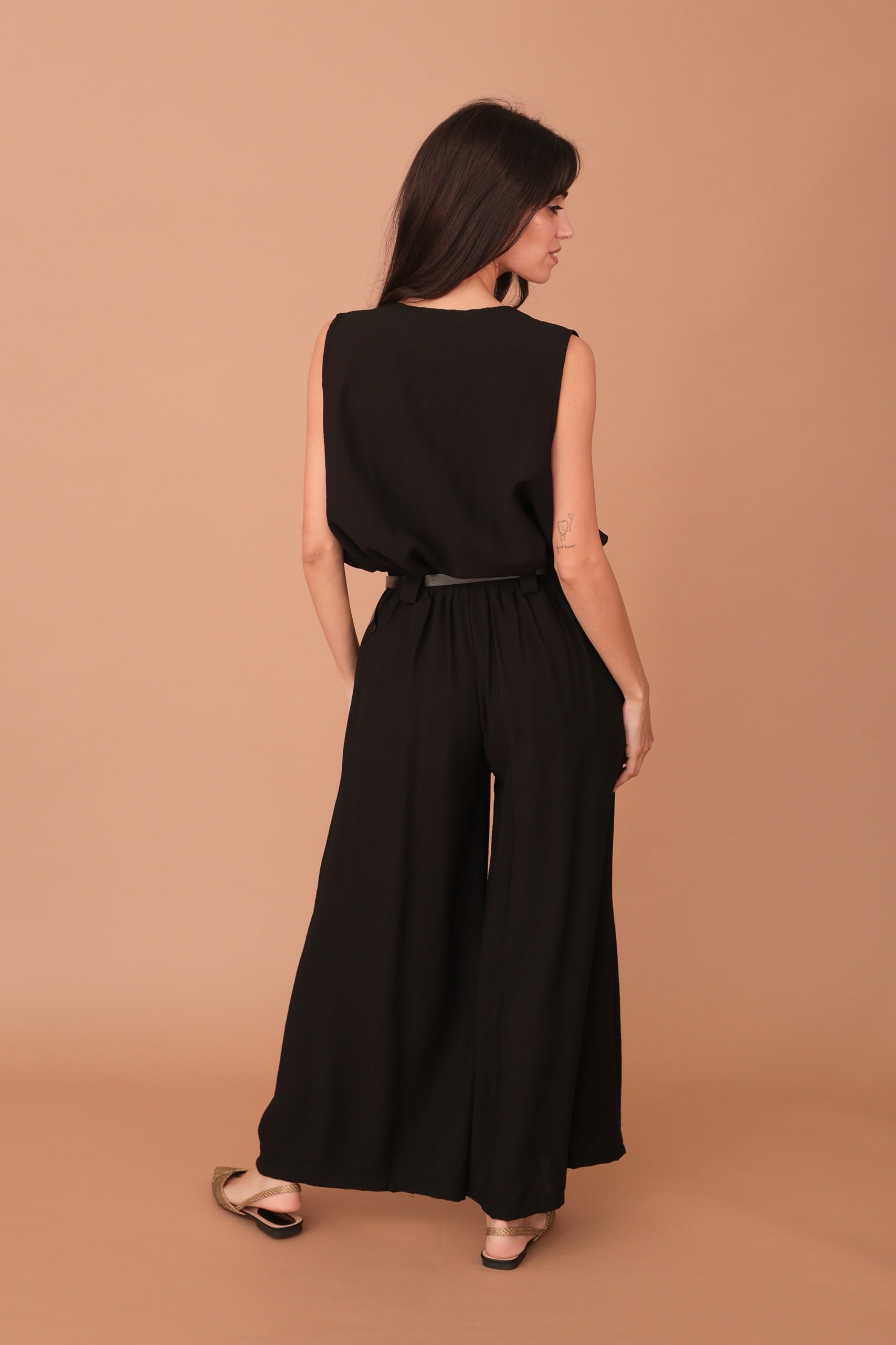ESTHER VISCOSE SET - BLACK - Image 2