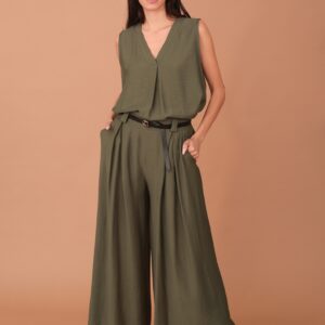 ESTHER VISCOSE SET - KHAKI