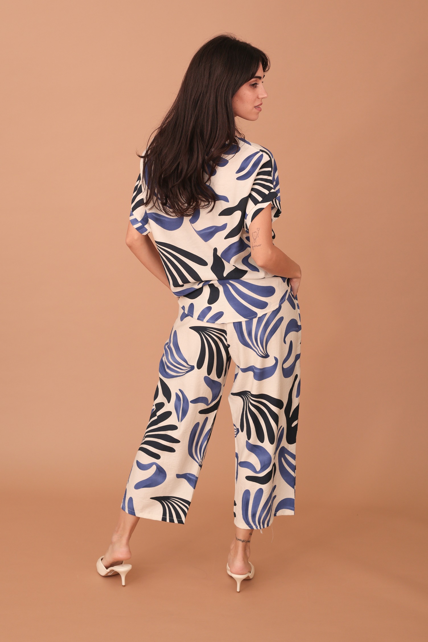 GEMINI TROUSERS - BLUE - Image 2