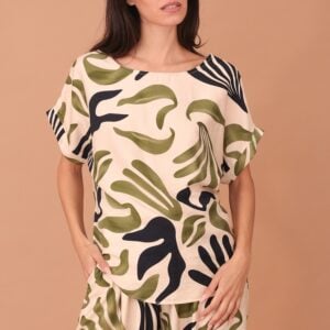GEMINI BLOUSE - GREEN