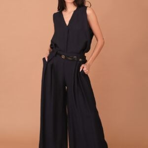 ESTHER VISCOSE SET - NAVY