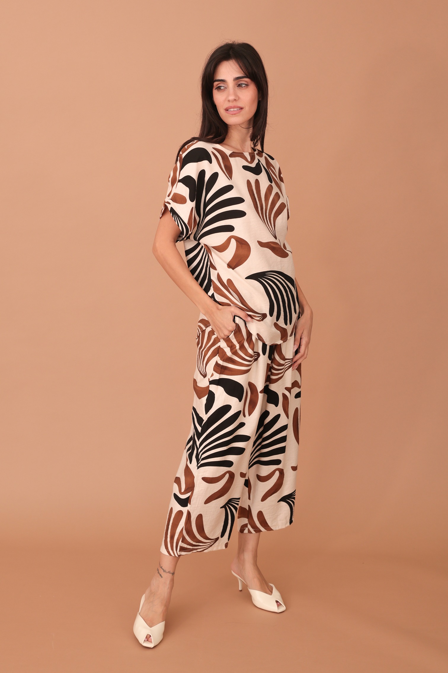 GEMINI TROUSERS - CAMEL - Image 2