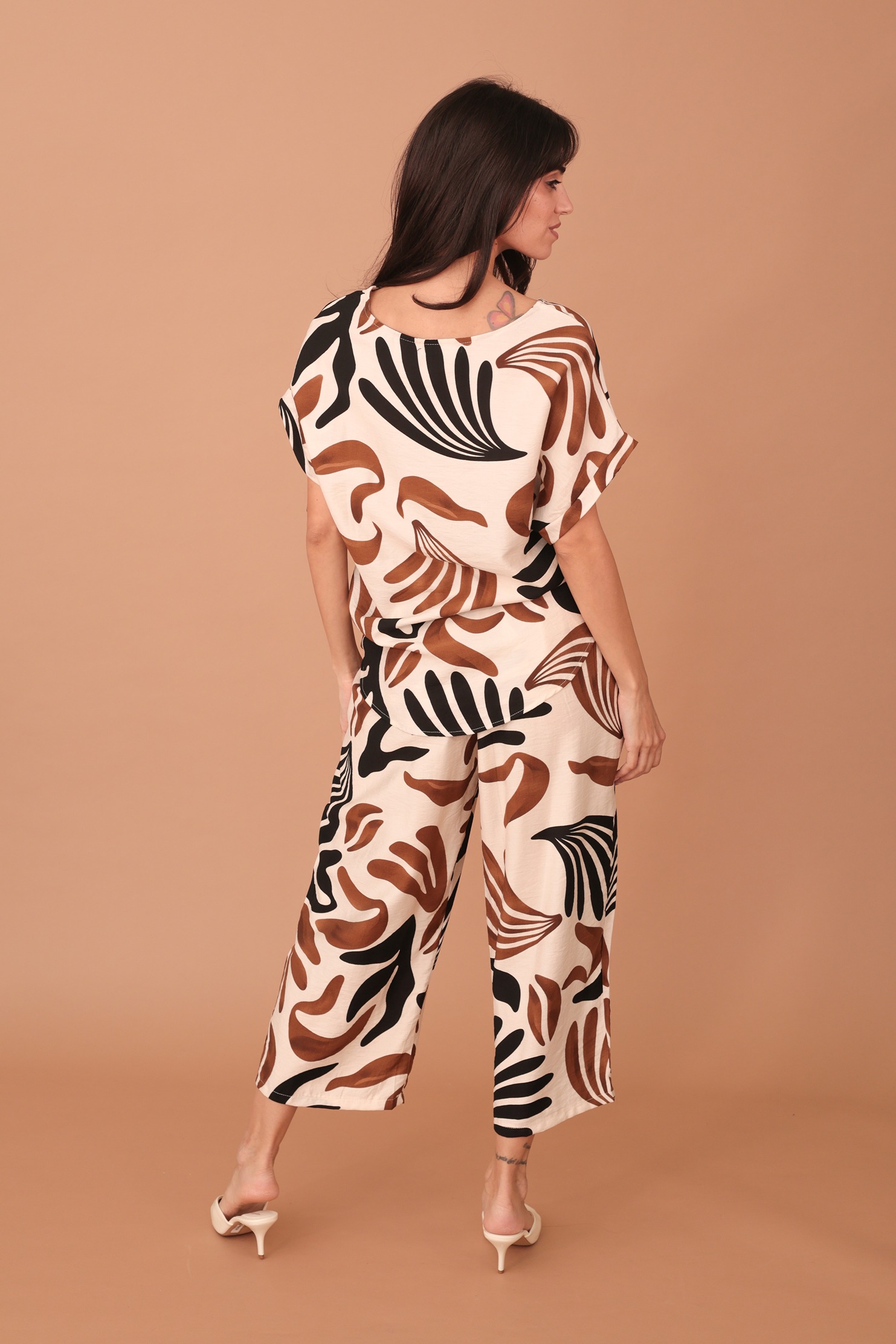 GEMINI TROUSERS - CAMEL - Image 3
