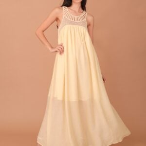 DAHLIA DRESS - BUTTER YELLOW