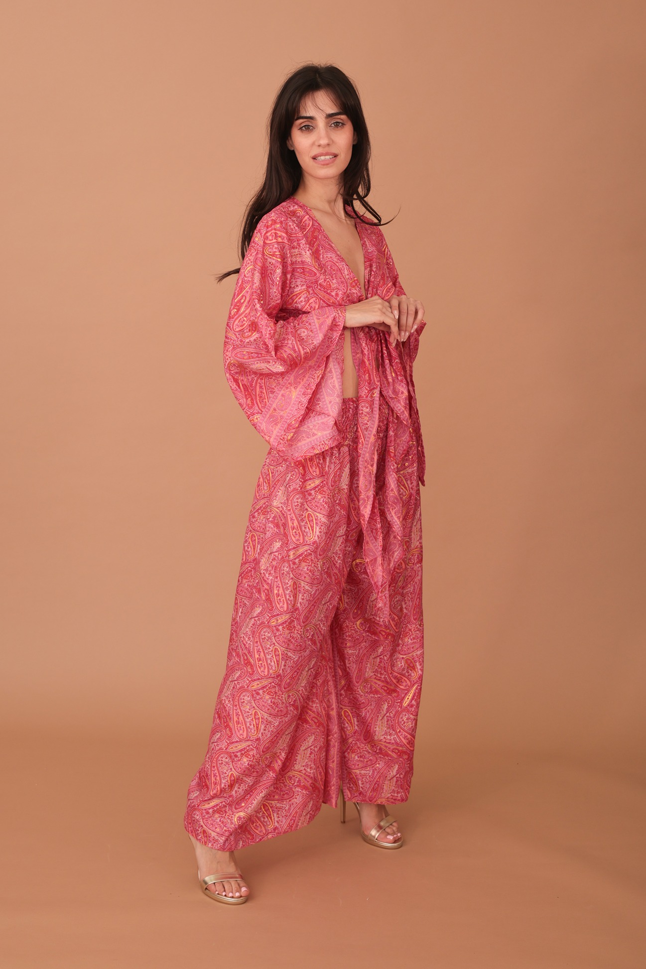 ESME PAISLEY SET - FUCHSIA - Image 4