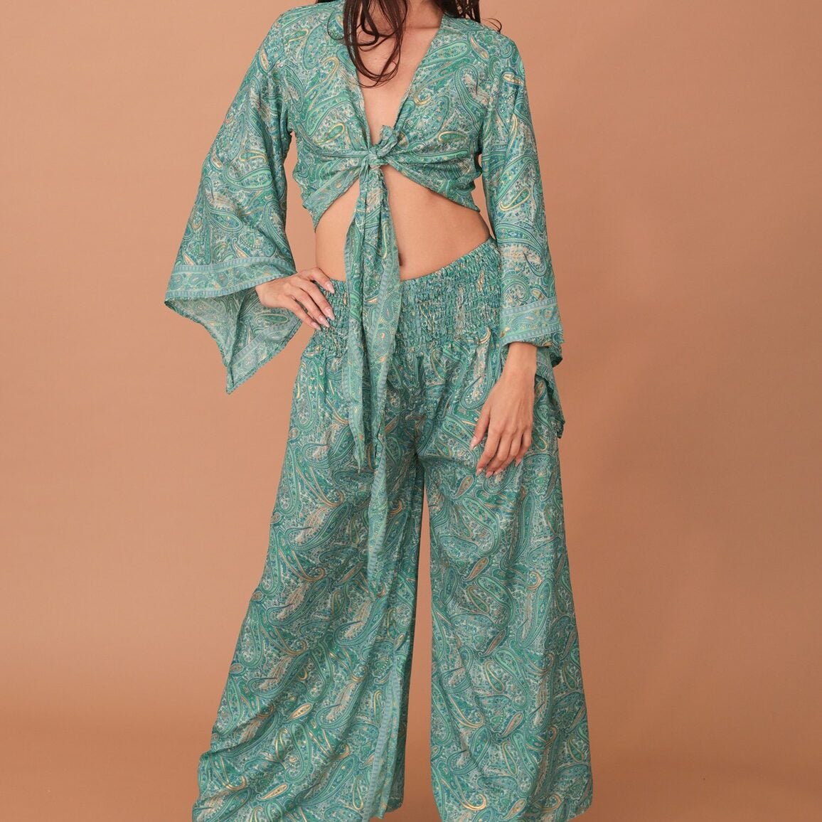 ESME PAISLEY SET - TYRQUOISE