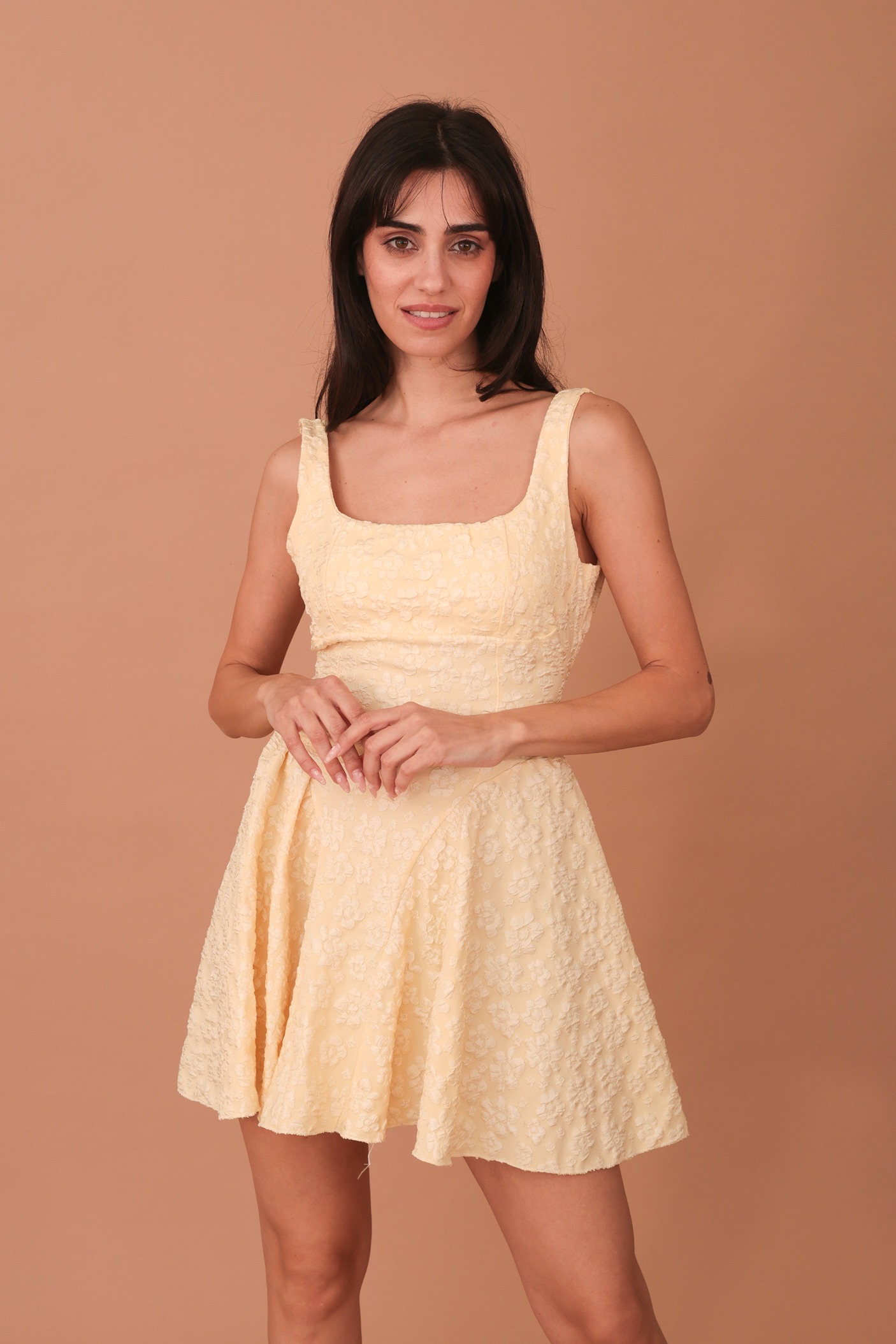 JUNIA DRESS - BUTTER YELLOW - Image 5