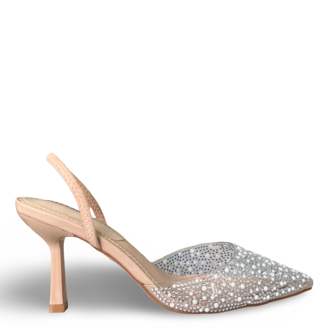 GISELLE TRANSLUCENT CRYSTAL HEELS - Image 2