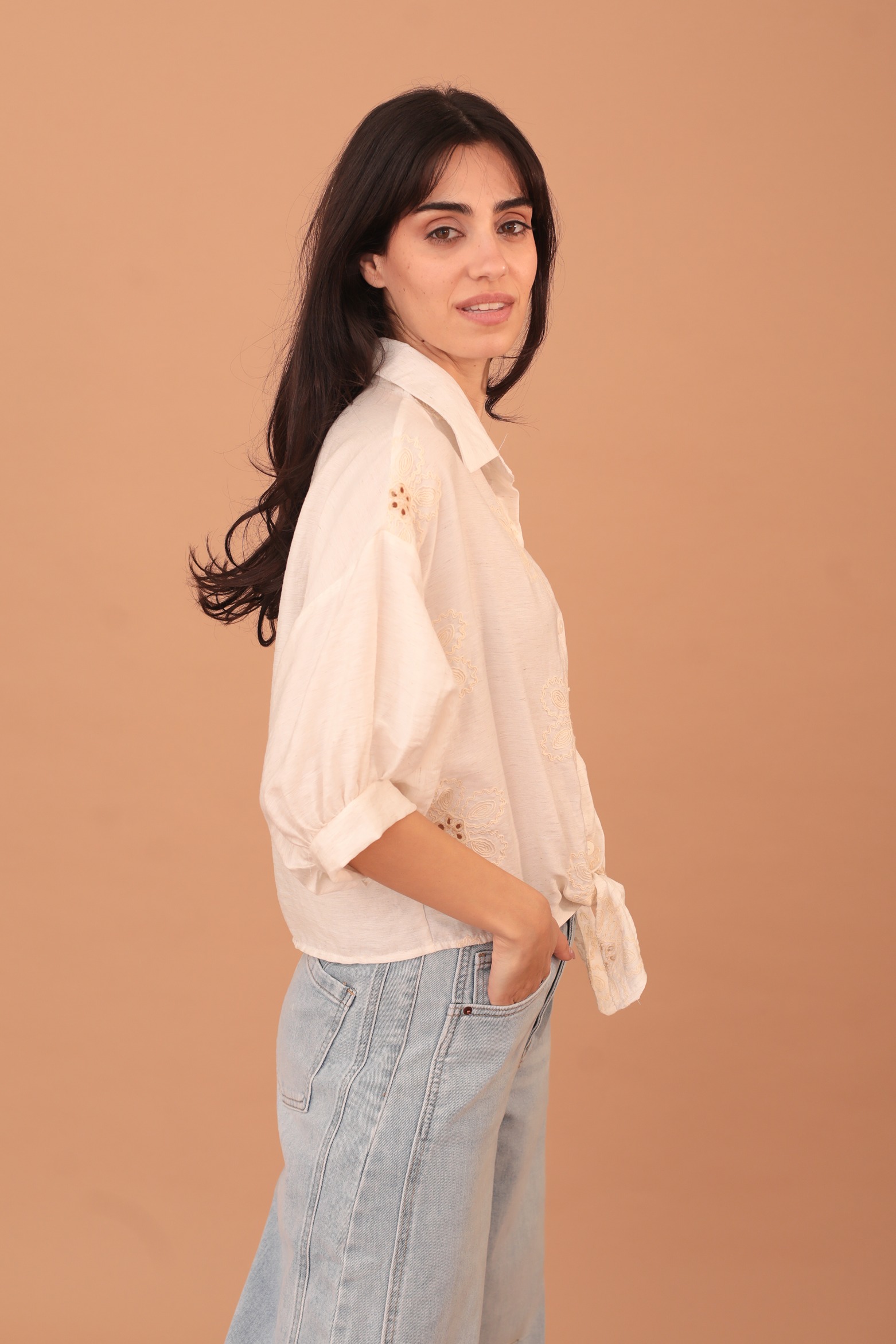 VERA EMBROIDERY SHIRT - Image 3