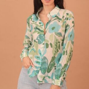 DAHLIA FLORAL PRINT SHIRT