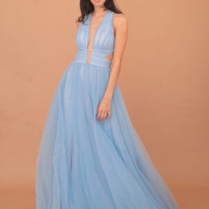 EVELYNNE DRESS - SKY BLUE
