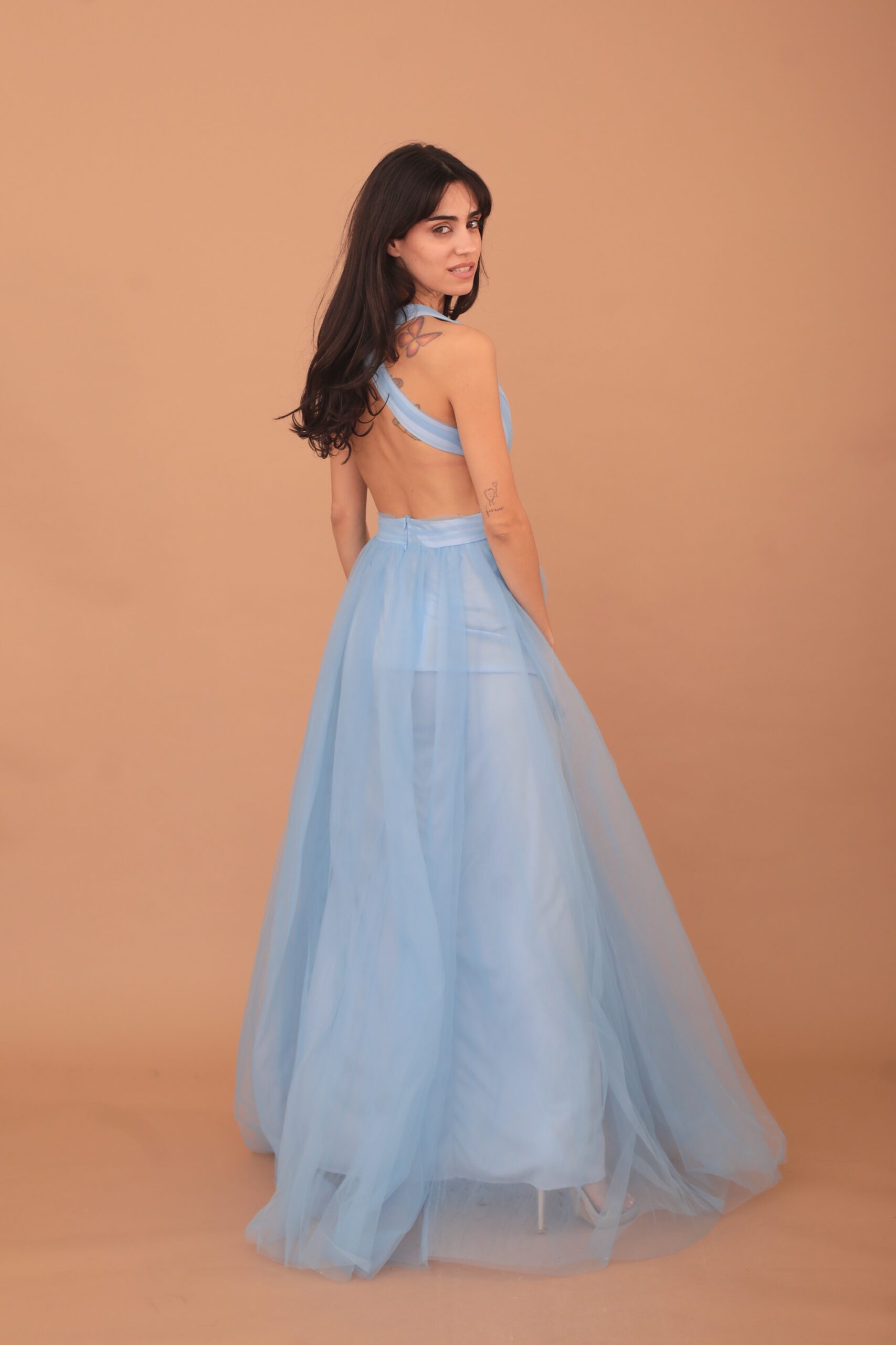 EVELYNNE DRESS - SKY BLUE - Image 5