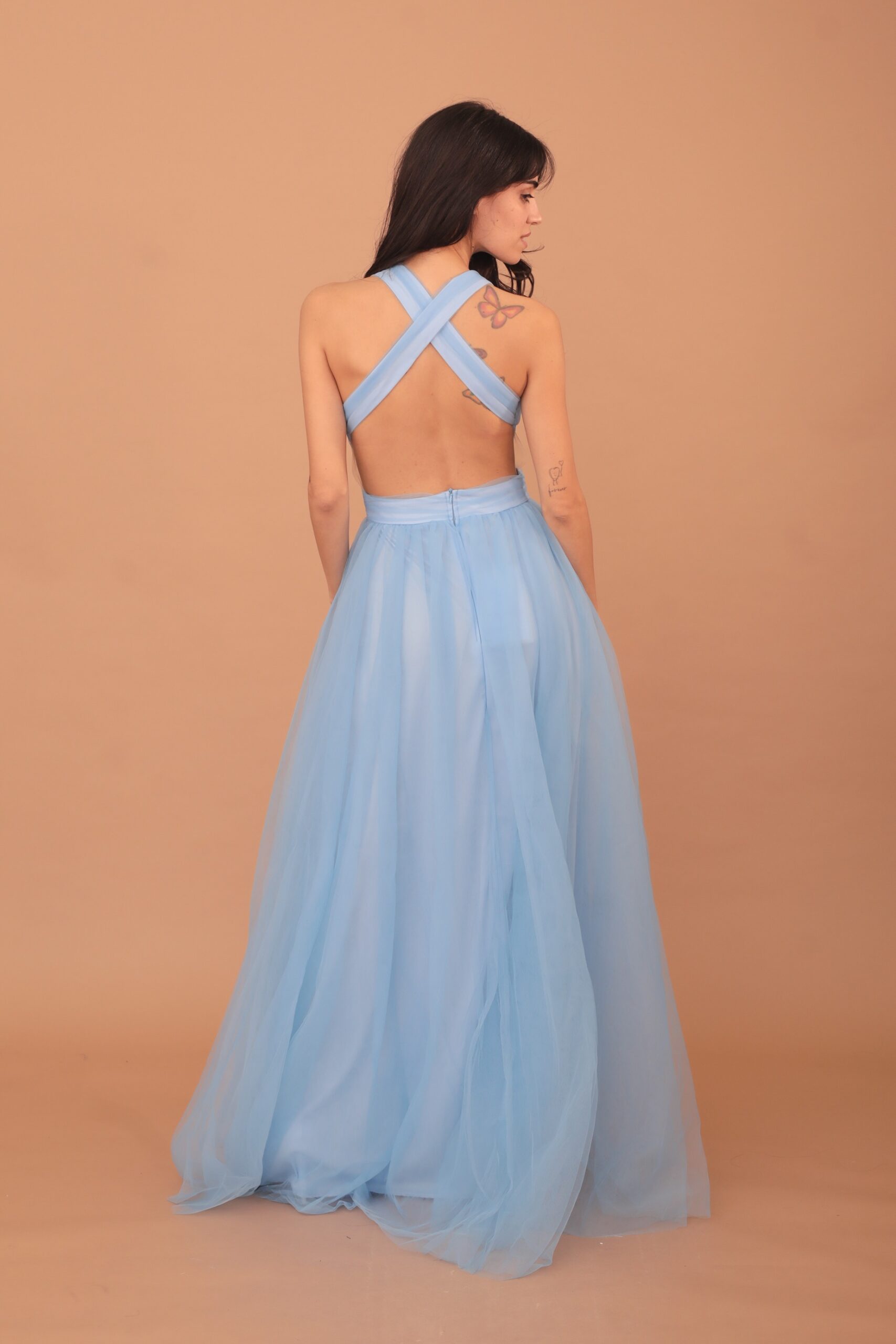 EVELYNNE DRESS - SKY BLUE - Image 2