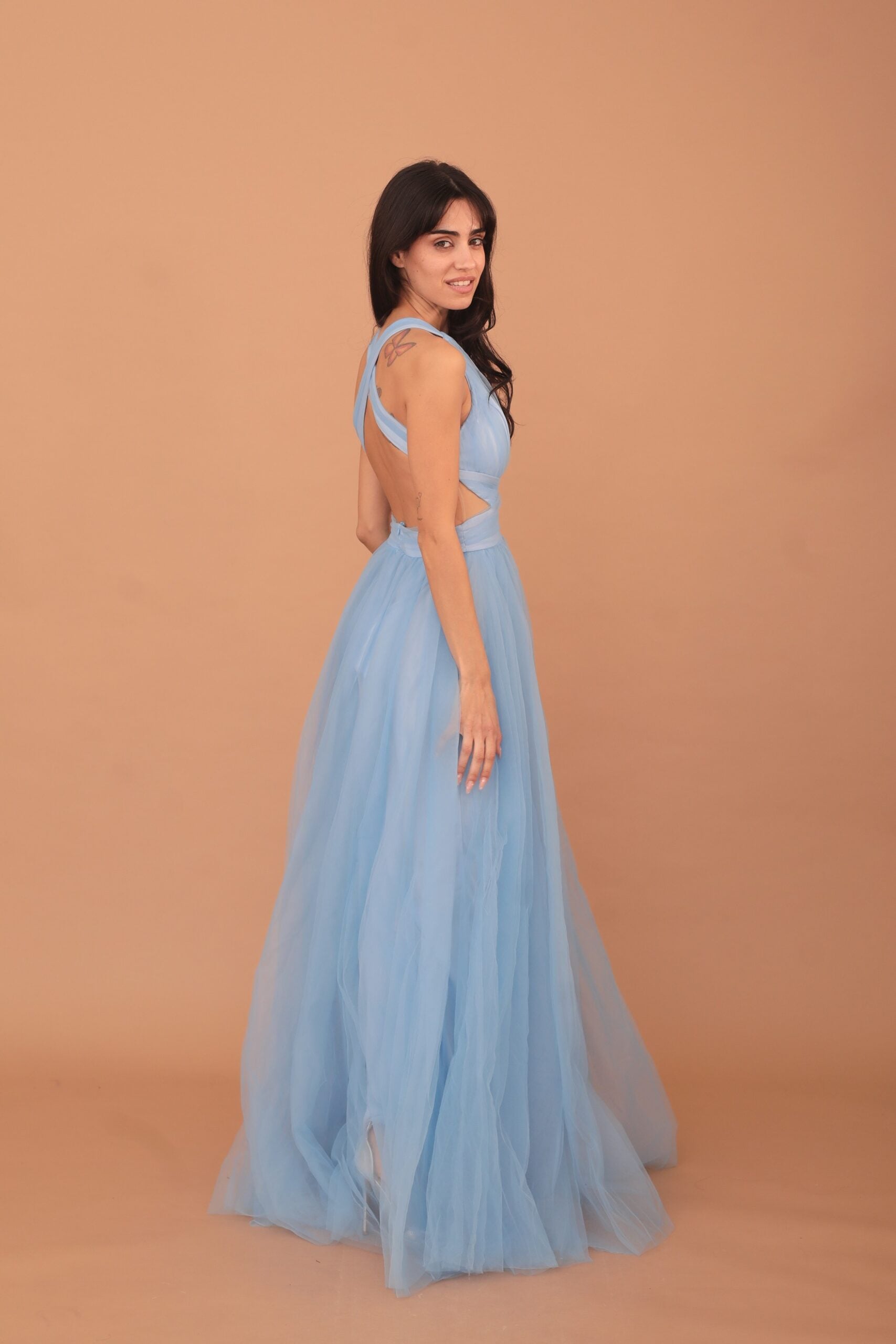 EVELYNNE DRESS - SKY BLUE - Image 3