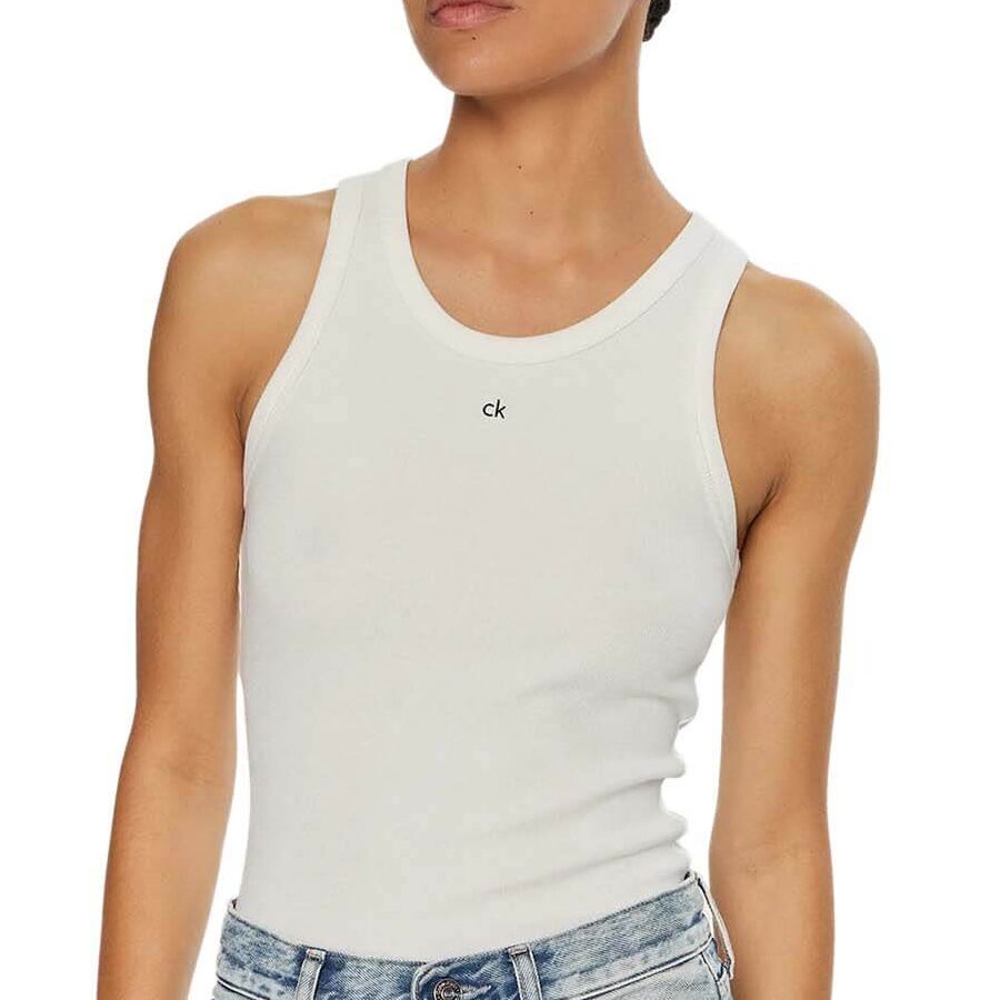 CALVIN KLEIN TANK TOP - WHITE