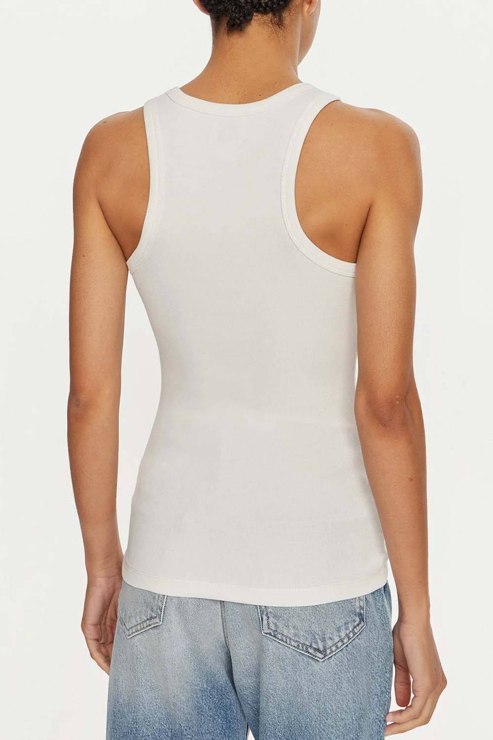 CALVIN KLEIN TANK TOP - WHITE - Image 2