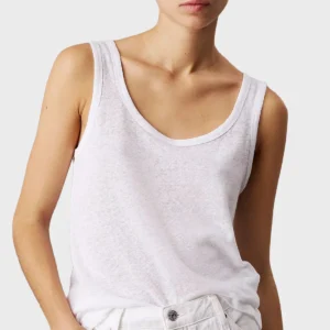 CALVIN KLEIN JERSEY LOGO T-SHIRT - WHITE