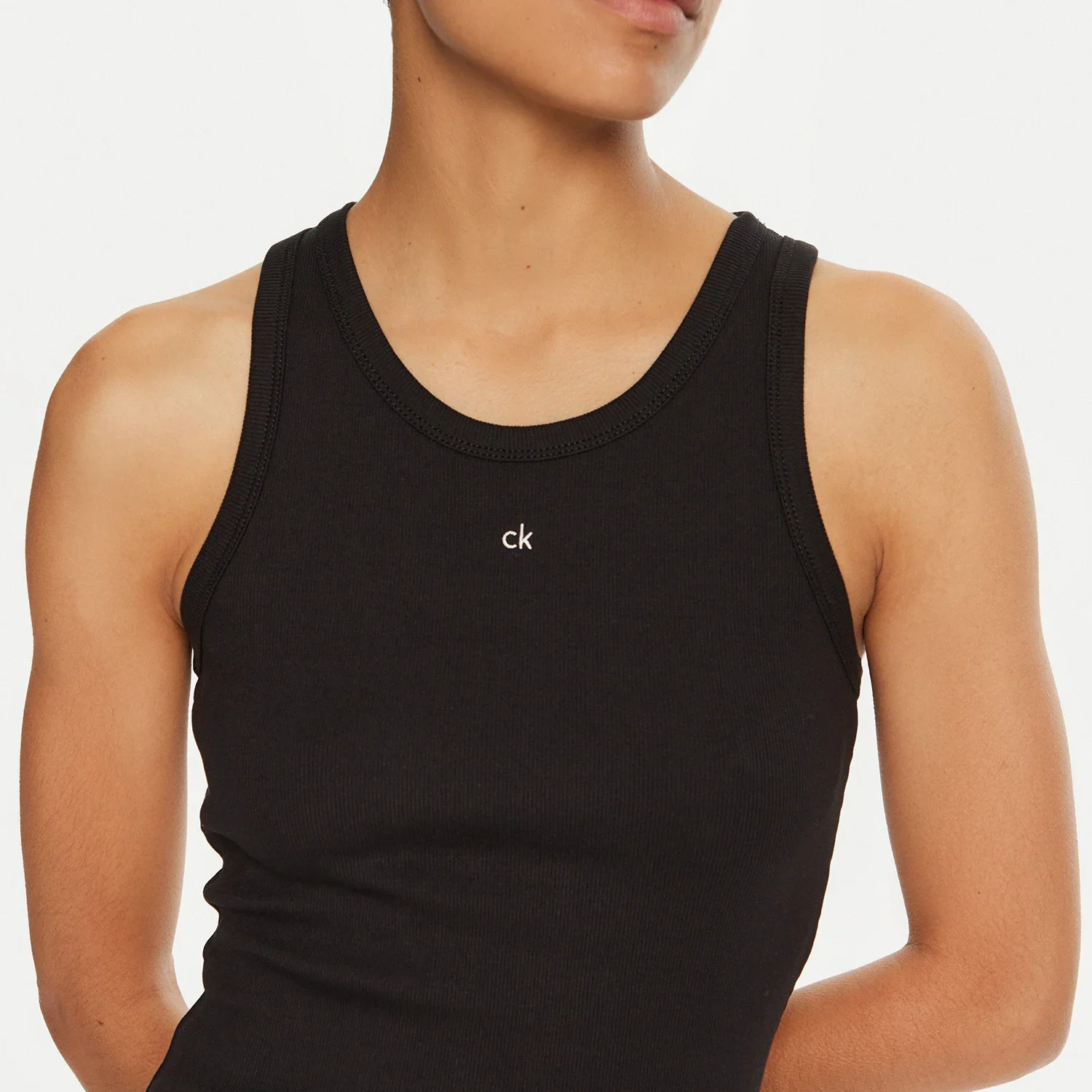 CALVIN KLEIN TANK TOP - BLACK
