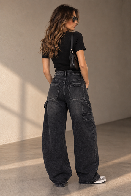 BAILEY JEANS - BLACK - Image 2