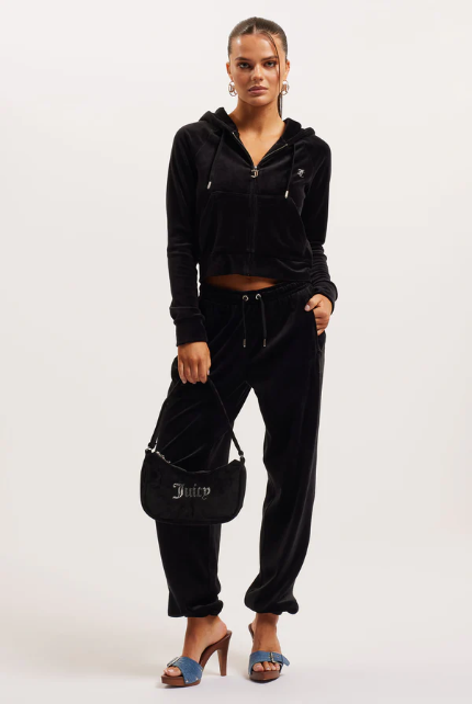 JUICY COUTURE VELOUR CRYSTAL SET - BLACK - Image 2