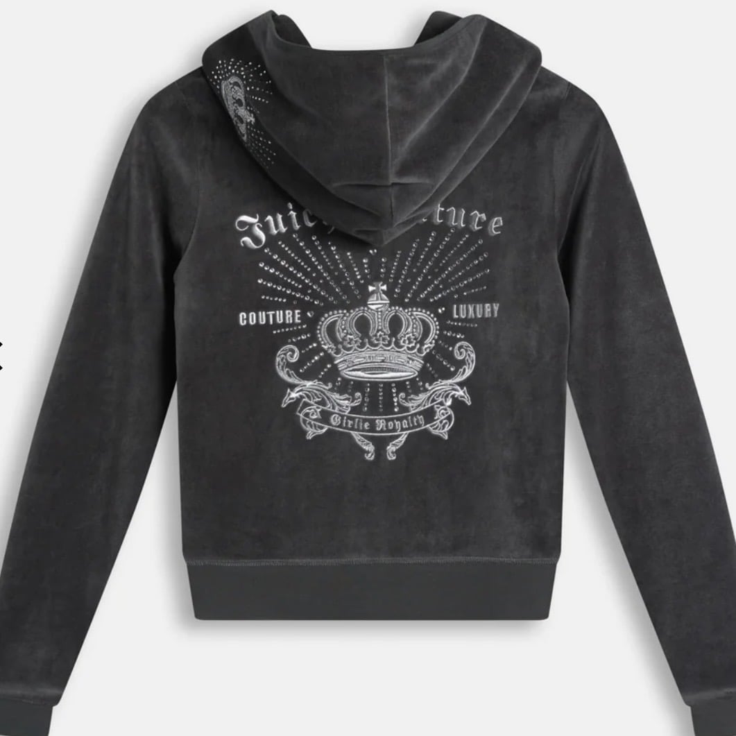 JUICY COUTURE CRYSTAL STAR LOGO SET - ANTHRACITE - Image 3