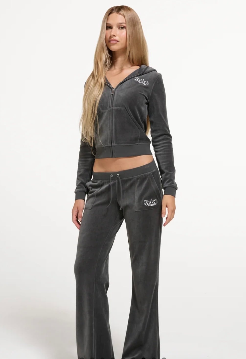JUICY COUTURE CRYSTAL STAR LOGO SET - ANTHRACITE - Image 2
