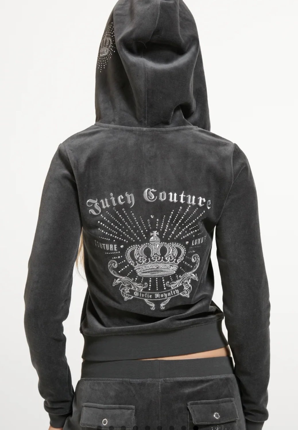 JUICY COUTURE CRYSTAL STAR LOGO SET - ANTHRACITE - Image 6