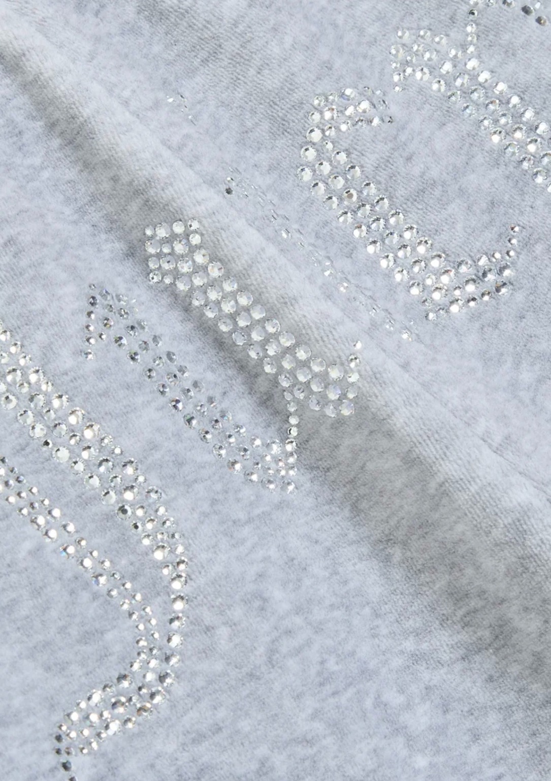 JUICY COUTURE VELOUR CRYSTAL SET - SCHOLAR GREY - Image 3
