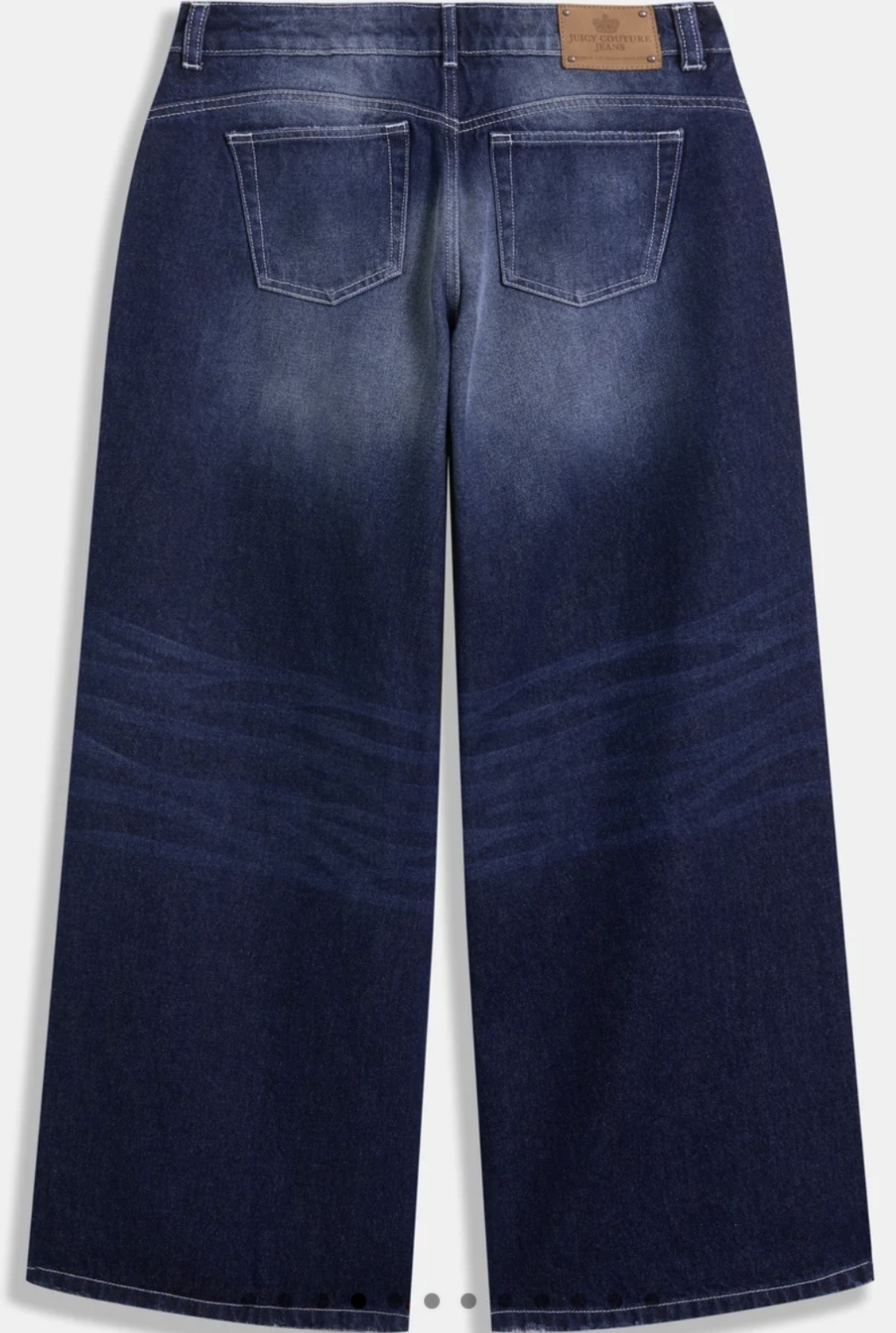 JUICY COUTURE CRYSTAL OVERSIZED DENIM - BLUE - Image 4
