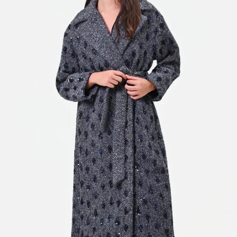 GIORGIA PALMAS SEQUINNED COAT